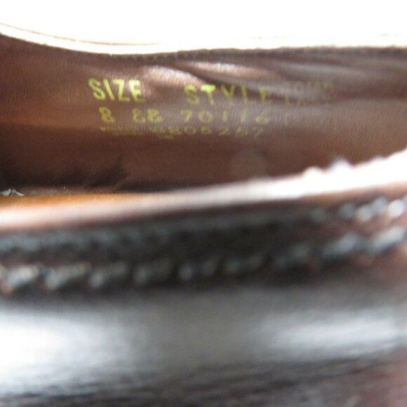 Freeman Free-Flex Mens Dress Oxford Shoes Size 8 EE Extra Wide Brown Leather - Picture 11 of 11